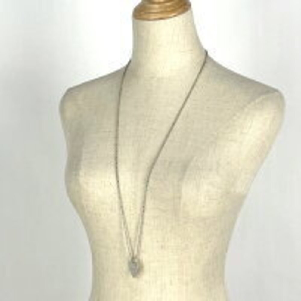 Tiffany Co to Necklace Long Heart Silver - Picture 5 of 5